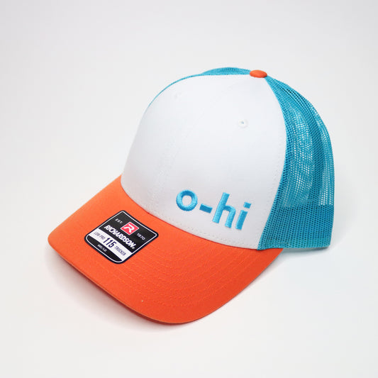 Orange / White / Gulf Blue $21