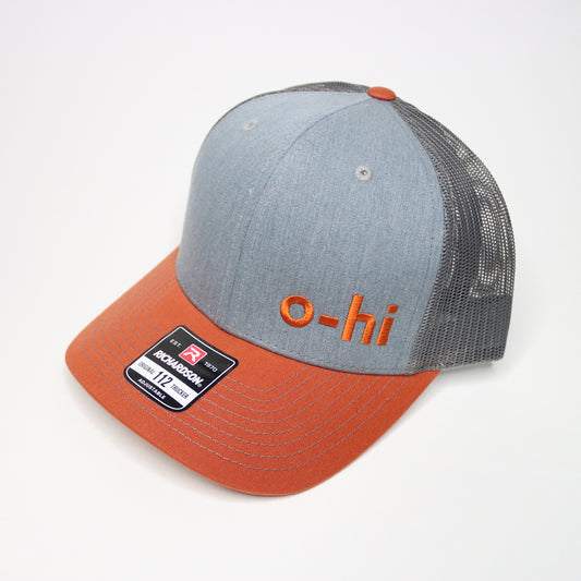 Orange / Heather Gray $21